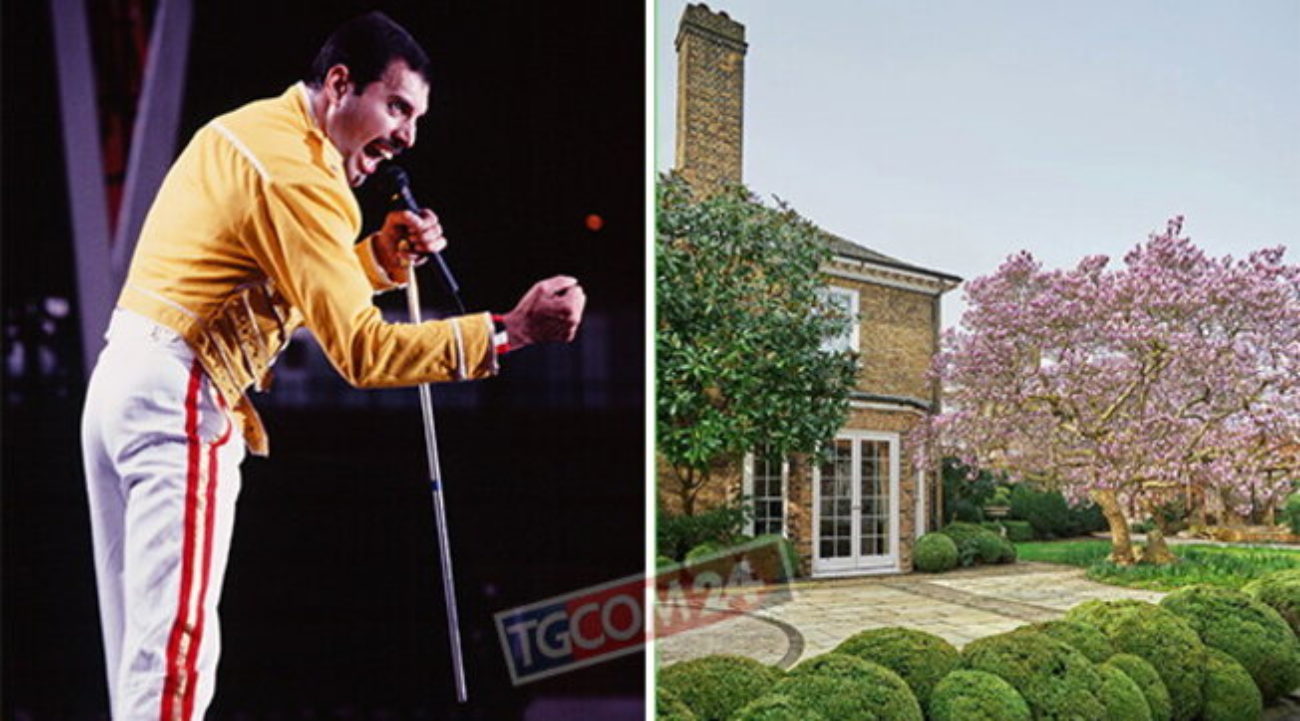 La villa di Freddie Mercury a Londra è in vendita per 35 milioni di euro