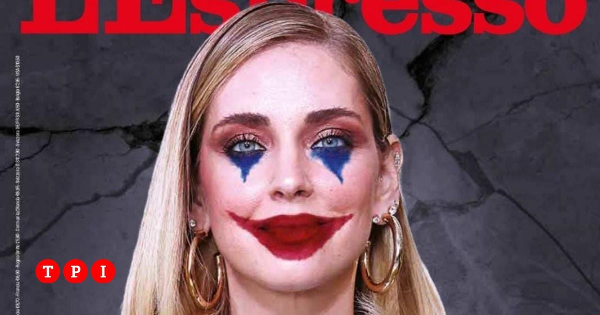 Chiara Ferragni Come Joker Sulla Copertina De "L'Espresso": è Polemica