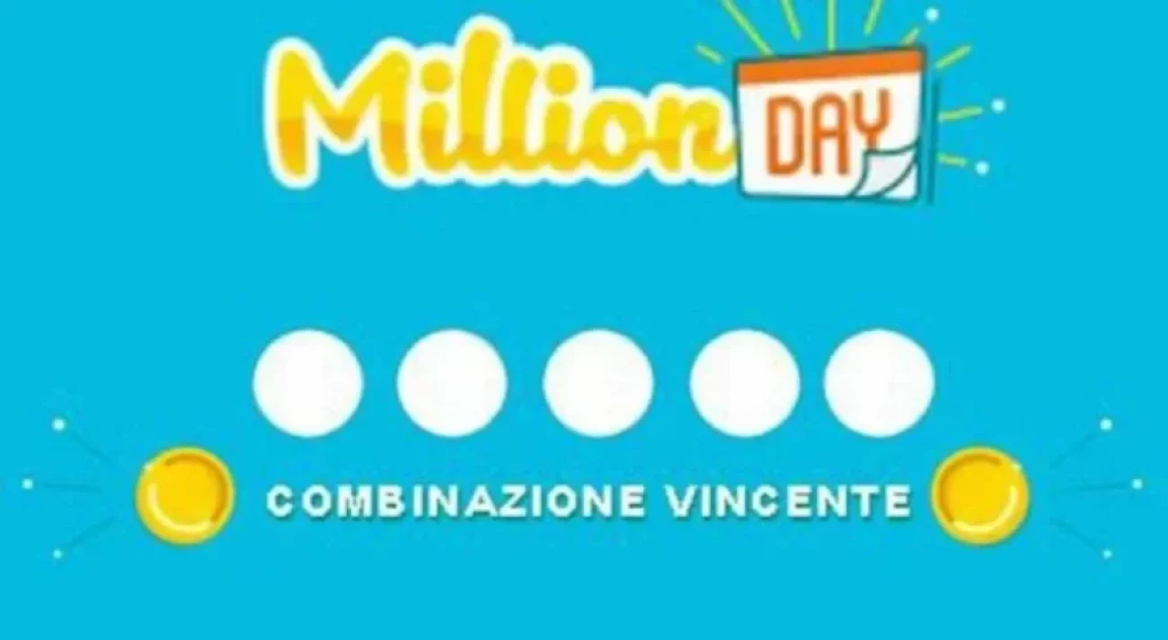 estrazione million day oggi