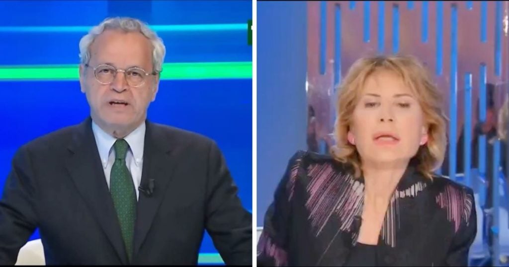 enrico mentana lilli gruber