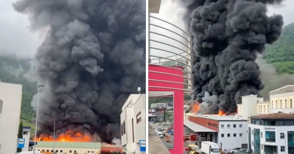 incendio Bolzano