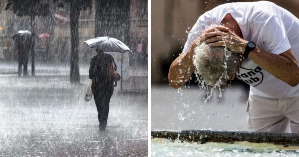 Meteo, Italia divisa in due: raffica di temporali al Nord, caldo al Sud