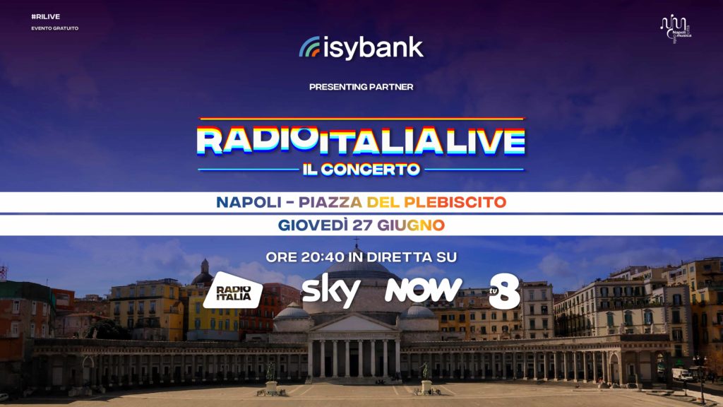 Radio Italia Live 2024, il concerto da Napoli in diretta su Tv8 e Sky: cantanti, cast, ospiti e scaletta