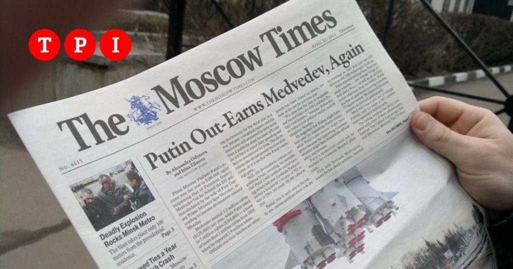 russia bandisce moscow times organizzazione indesiderabile