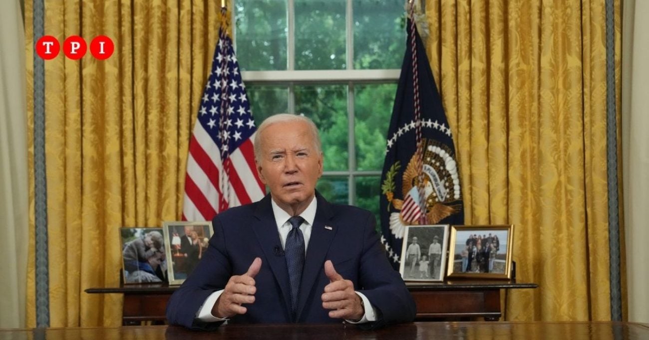 Usa, l’annuncio di Joe Biden: “Mi ritiro dalla corsa ma continuerò ad assolvere i miei doveri di presidente”