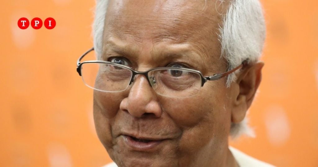 bangladesh leader proteste chiede governo interim premio nobel pace muhammad yunus