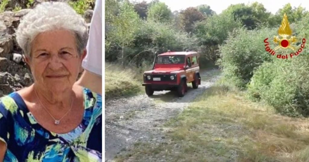 Donna di 88 anni dispersa in montagna e ritrovata viva dopo 4 giorni: “Ha bevuto acqua dalle pozzanghere”