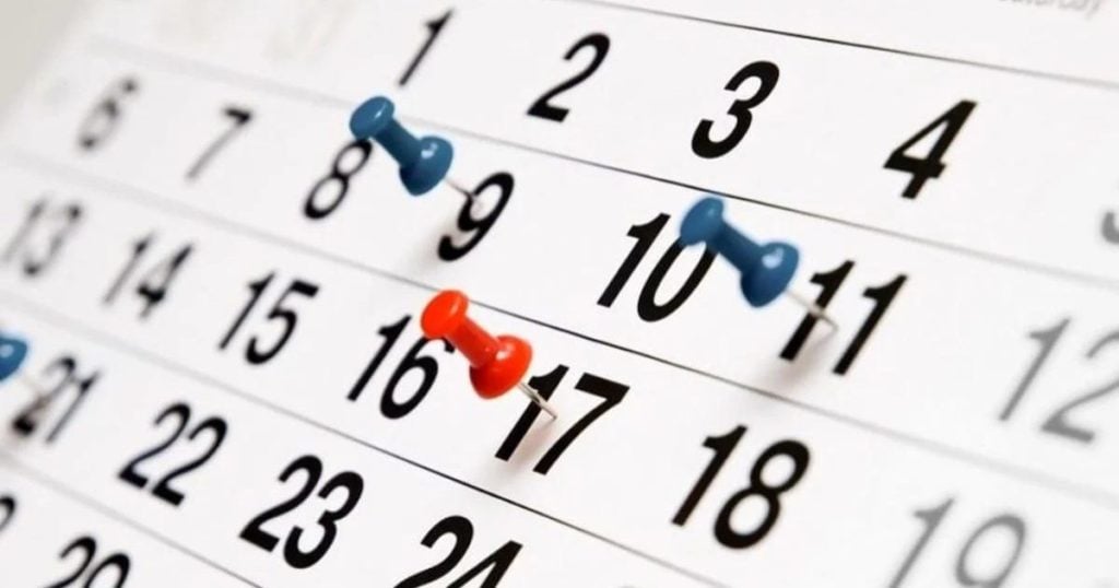 Il 2025 è l’anno dei ponti, 38 giorni di vacanza con soli 9 di ferie: le date da cerchiare in rosso sul calendario