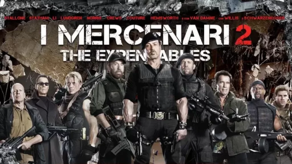 I mercenari 2: trama, cast e streaming del film in onda su Italia 1