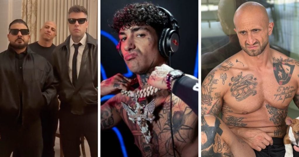 Il dissing tra Fedez e Tony Effe nell’inchiesta sugli ultrà arrestati: “Un suo amico si è fatto male”