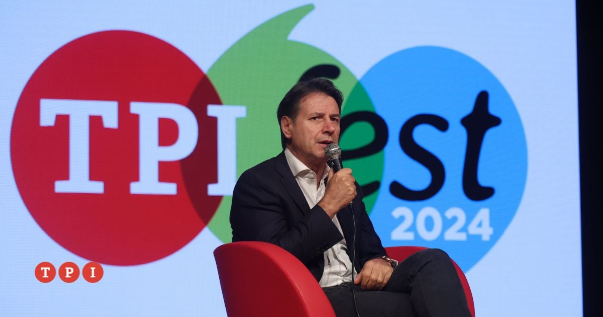 Giuseppe Conte al TPI Fest 2024: “A Gaza si sta scrivendo una delle pagine più infami della storia”