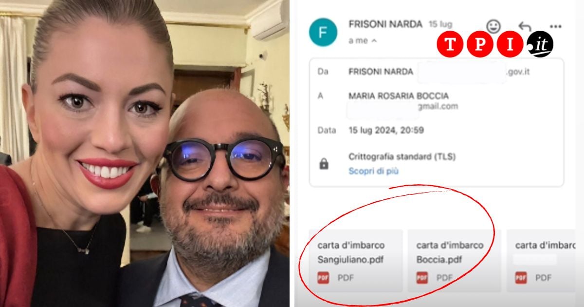 Caso Sangiuliano Boccia Pubblica Una Telefonata E Tre Mail Del MiC ...