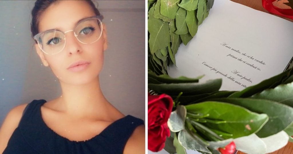 Uccisa dal padre insieme alla madre e al fratello, la dedica sulla tesi di laurea: “Mio papà è l’amore più grande della mia vita”