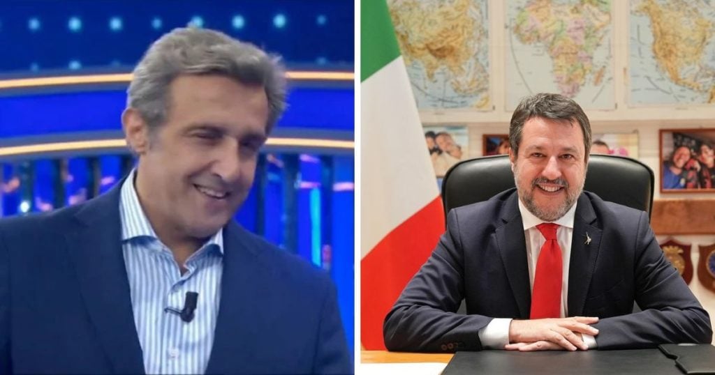 flavio insinna matteo salvini