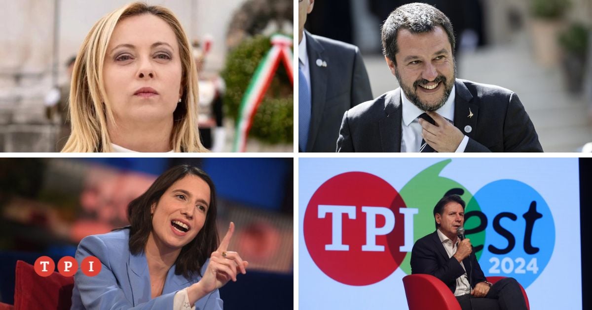 Sondaggi politici elettorali oggi 3 ottobre 2024: calano Fdi e Pd, crescono M5S e Lega