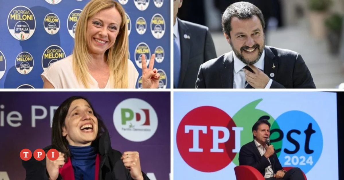 Sondaggi politici elettorali oggi 25 ottobre 2024: cala Fdi, crescono Pd, M5S e Forza Italia. Vola la Lega