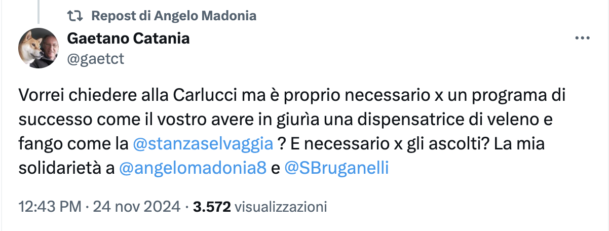 Angelo Madonia Selvaggia Lucarelli