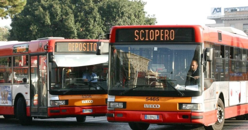 sciopero trasporti oggi