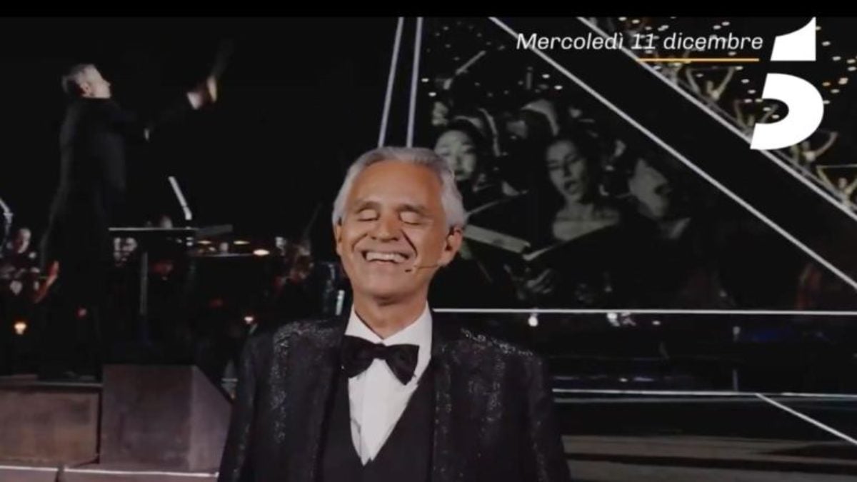 A che ora inizia Andrea Bocelli 30 – The Celebration: l’orario d’inizio dello show su Canale 5