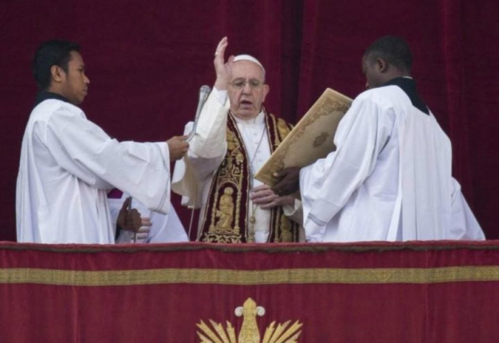 benedizione urbi et orbi natale 2024 papa francesco a che ora inizia orario durata oggi 25 dicembre