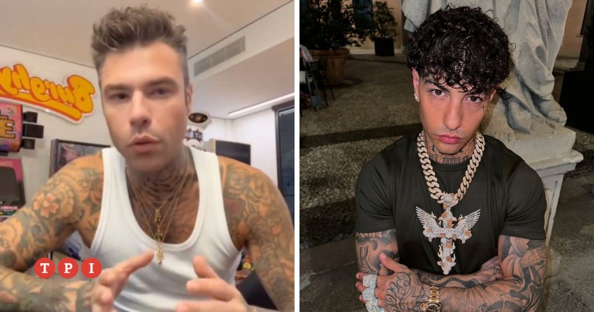 Fedez a sorpresa prende le difese di Tony Effe: “Non mi sta simpatico ma spezzo una lancia a suo favore”