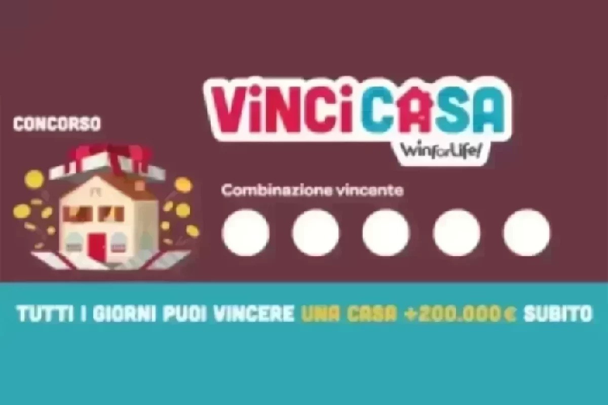 Estrazione VinciCasa: i numeri vincenti estratti oggi 29 gennaio 2025