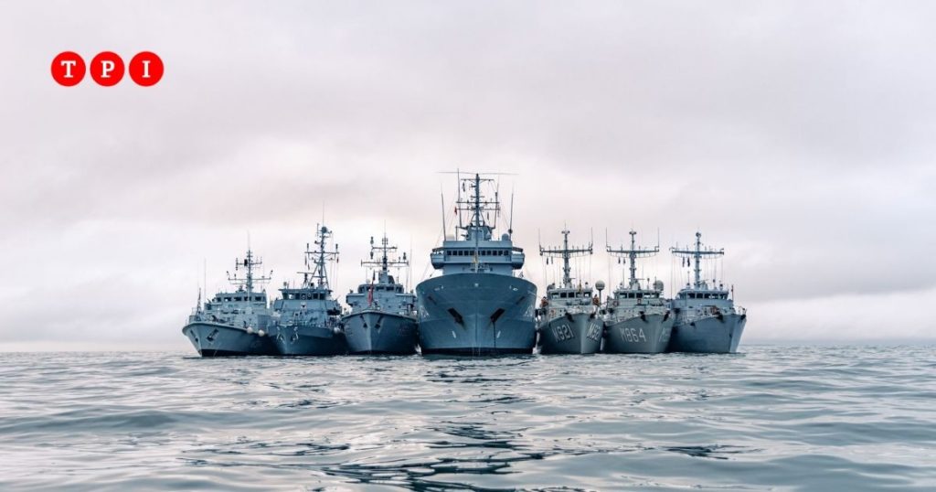 nato navi militari mar baltico russia